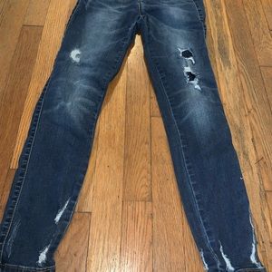 Aeropostale’s dark washed jeans